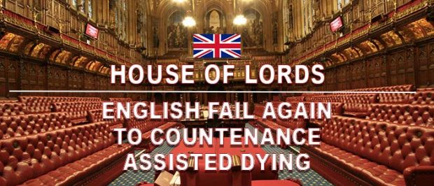 House Lords assisted dying amendment fails