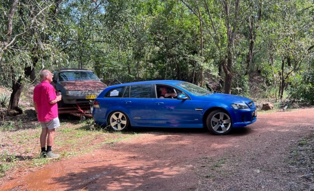 Last Cab to Darwin Taxi Recovered on Philip Nitschke's Bush Block