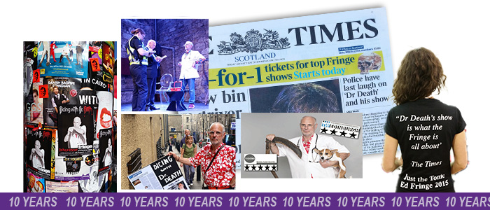 Collage-DicingWithDrDeathAnniversary
